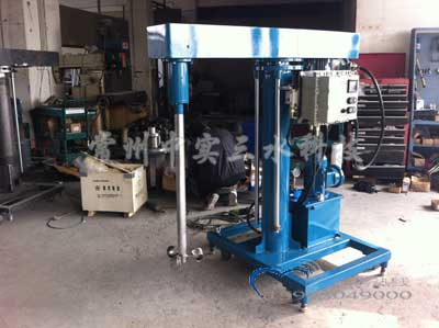 中實三水液壓升降式消泡分散攪拌機